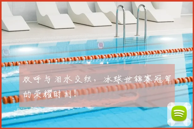 欢呼与泪水交织，冰球世锦赛冠军的荣耀时刻！